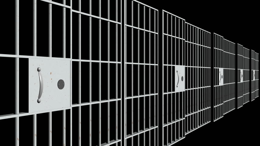 Prison Bars Side Angle 
