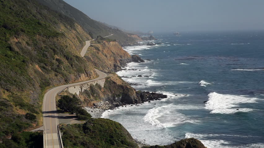 1080p Highway 1, Big Sur, California
