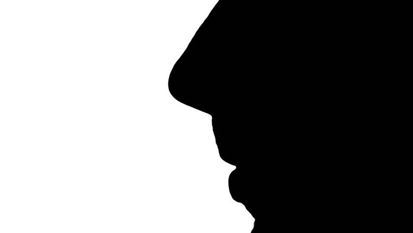 be quiet silhouette - white