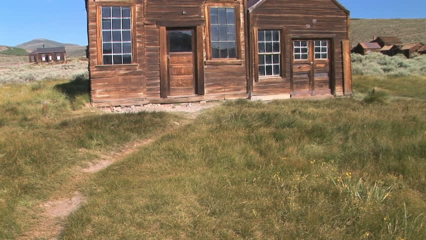 "Sam Leon Bar and Barber Shop in the ghost town of Bodie"