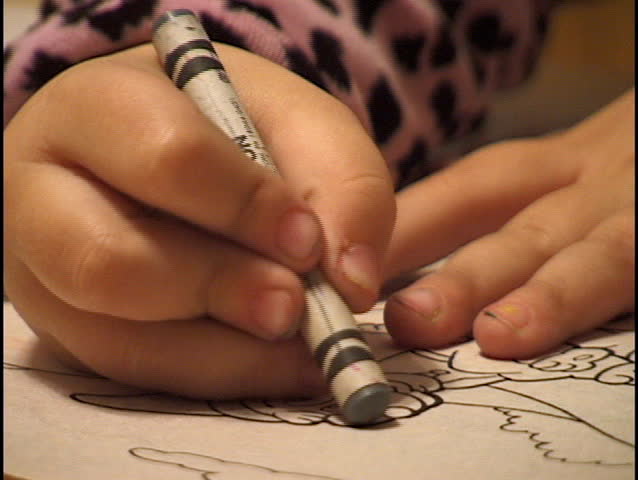 Coloring with Crayon