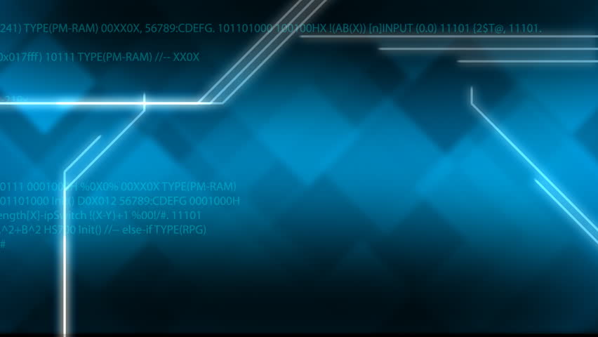 Technology science themed background loop.