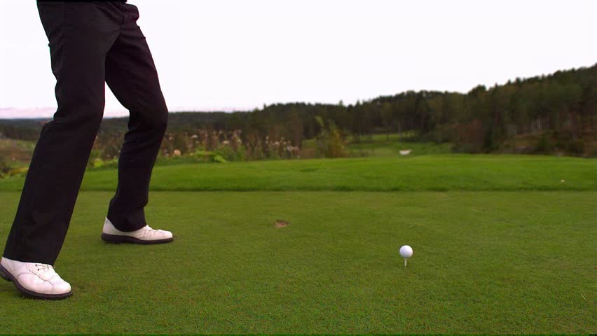 Golf Slow motion. Phantom HD 720P