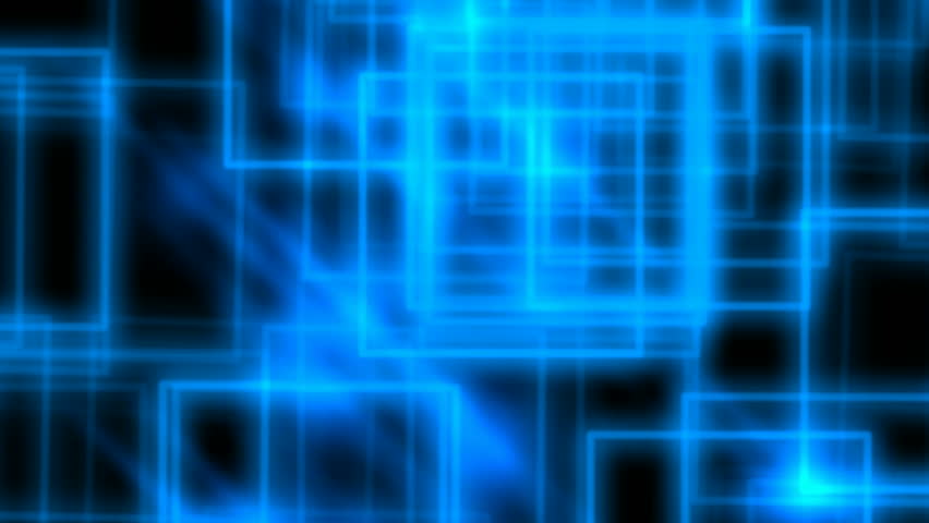 Abstract blue rectangles (seamless loop) HD 1080p