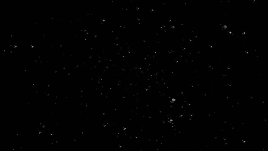 Simple Animated Star Field Black Background Stock Footage Video 6522356