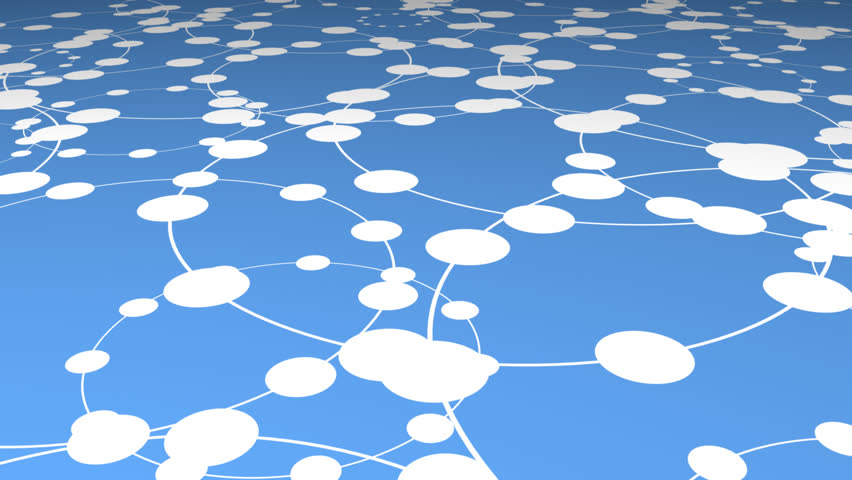 Flying/Zoom-in social media background