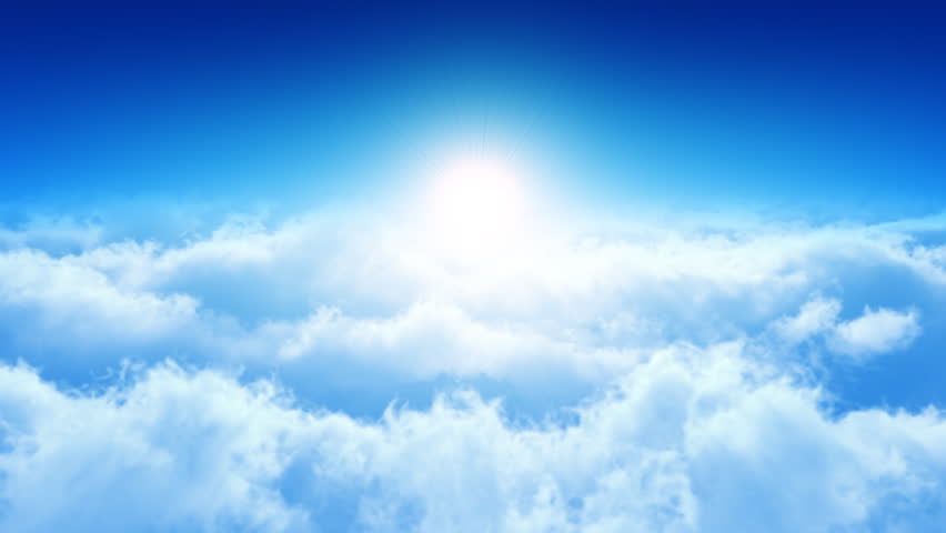 Flying Through The Clouds.Looop 