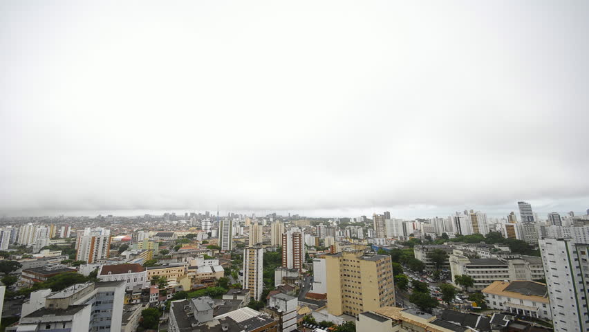 Rainy Day - Cityscape Time Lapse 