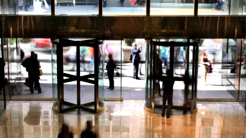 Revolving Doors Time Lapse