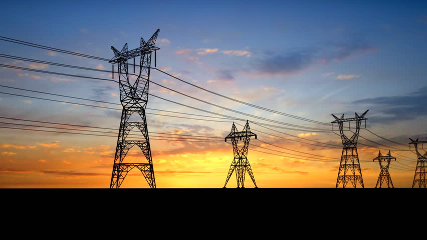 Power pylons. 1080p 25fps.