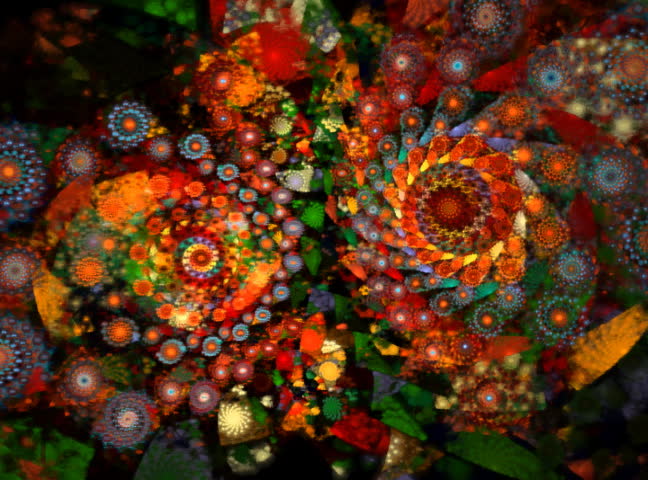 Abstract seamless loop background