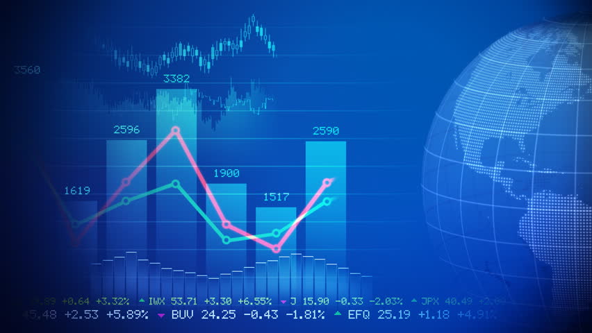 Stock market concept 