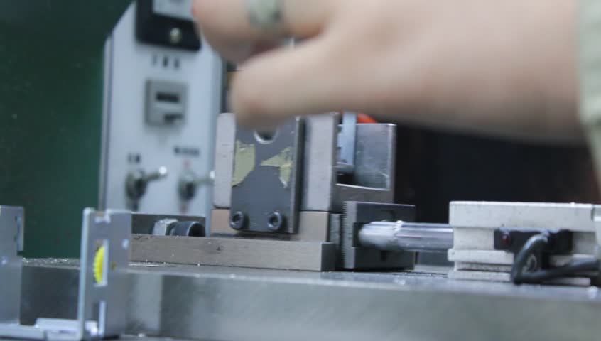 Semi Automated Machine used for Riveting Parts of a Movement Assembly of a Speedometer