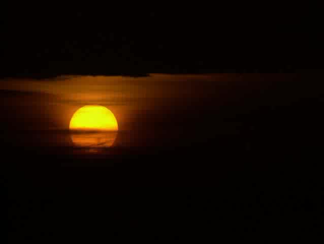 psychedelic sunset