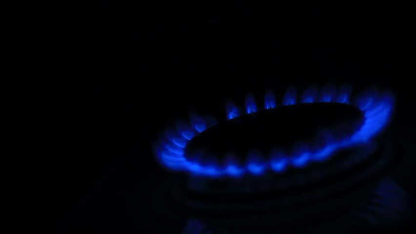 The flame of a stove, a suggestive background