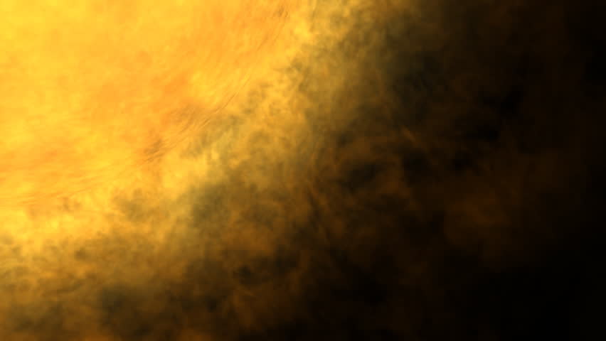 Glowing Sun, solar flare, global warming - animation