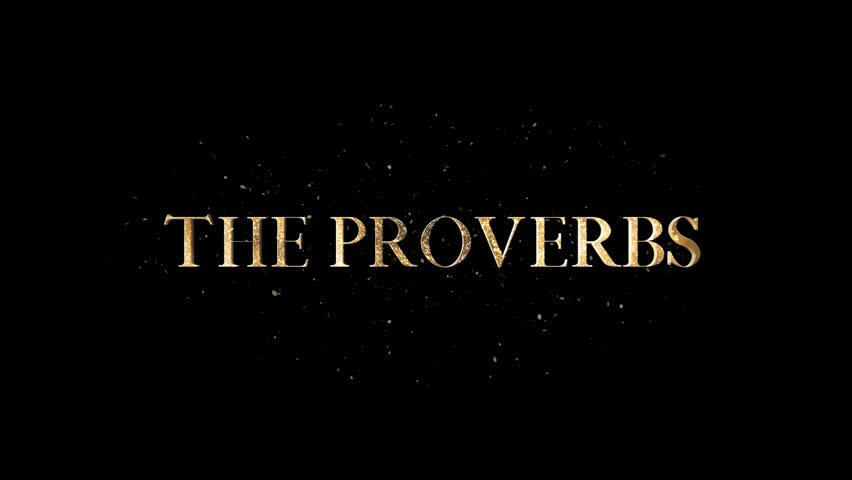 Header of Proverbs