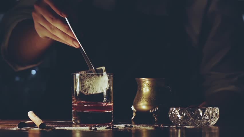 Header of barman