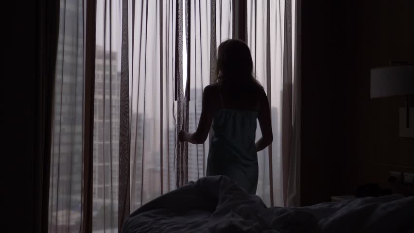 A Woman Wakes up from Stock Footage Video (100% Royalty-free ...