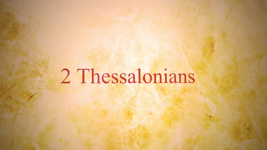 Header of 2 Thessalonians