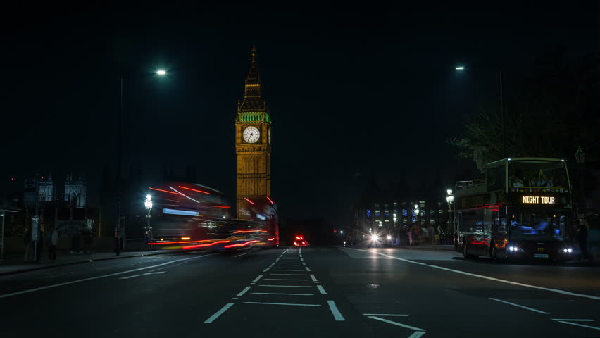 London, England. Circa, 2016. Time Stock Footage Video (100% Royalty ...