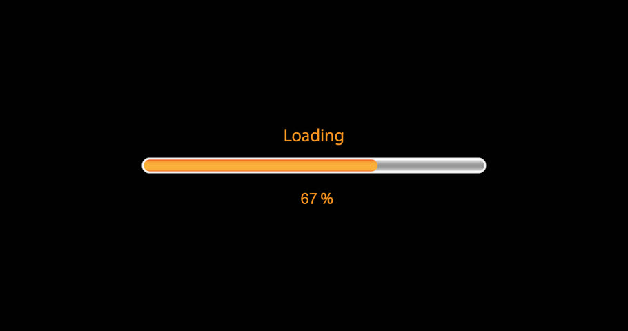 Loading completed. Progress Bar texture. Full loading оранжевая. Loading gif Orange