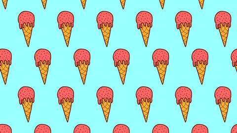 Ice Cream Background Animation Stock Footage Video (100% Royalty-free)  1013484758 | Shutterstock