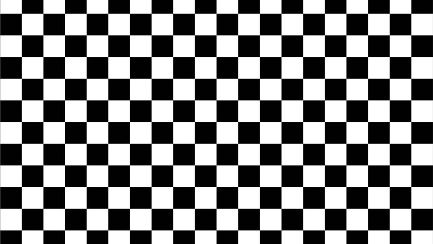 black checkerboard