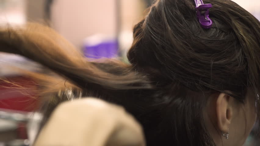 Professional Stylist With Beautiful Ring Stock Footage Video 100