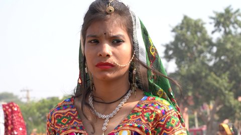 Kolkataindia 01 02 2019 Indian Woman Stock Footage Video 100