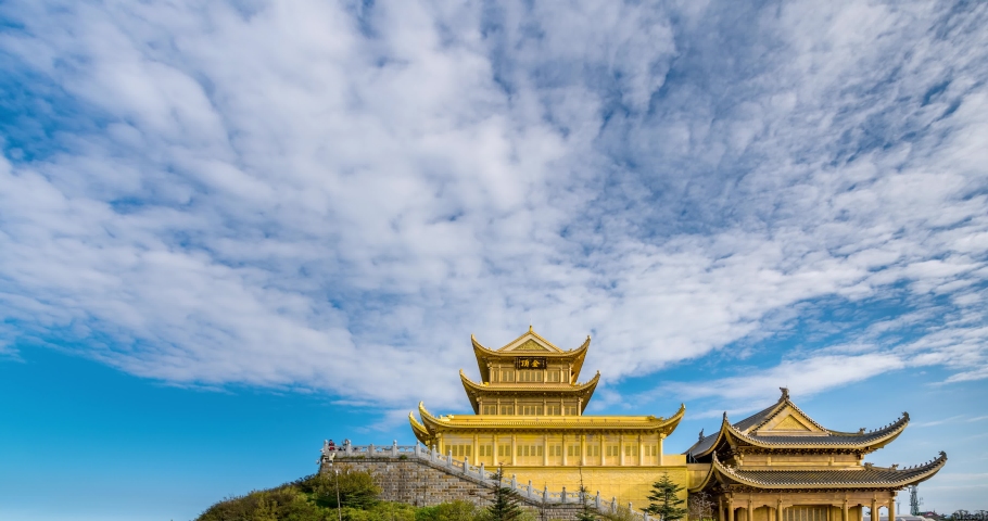 Temple in the mountains in Sichuan, China image - Free stock photo ...