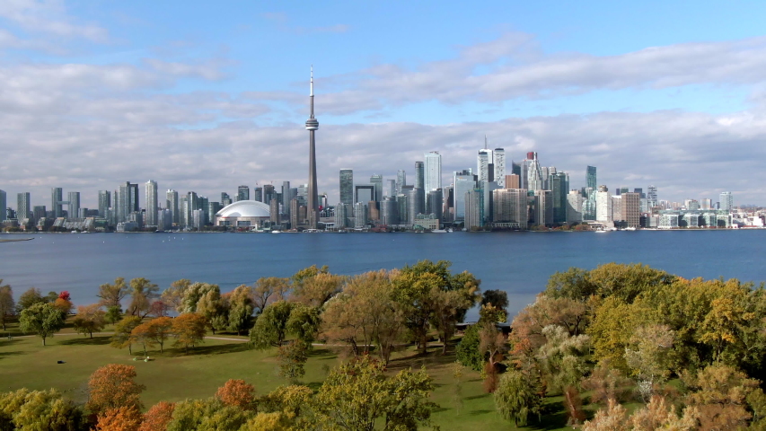 Harbor out to Lake in Toronto, Ontario, Canada image - Free stock photo ...