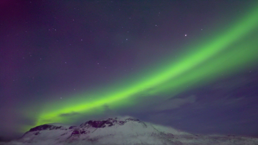 Bright Aurora Borealis in Finland image - Free stock photo - Public ...