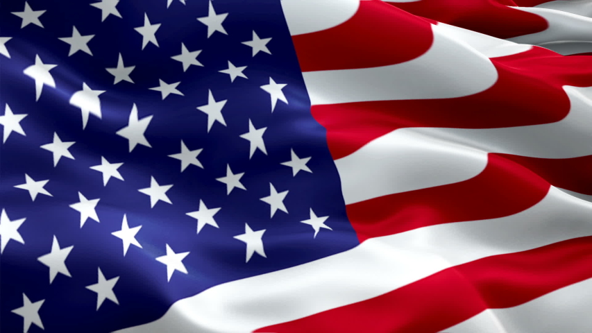 American Flag Waving Video in Stock Footage Video (100% ...