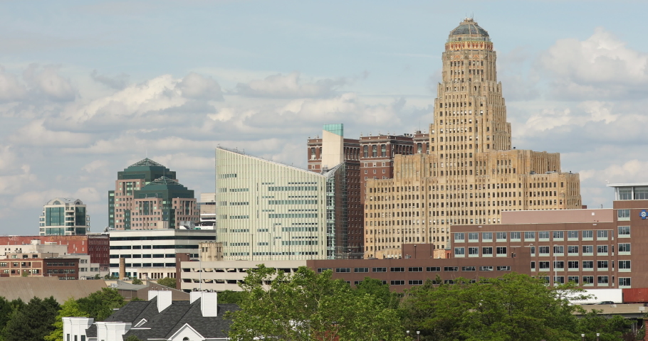 Buffalo from Lake Erie in Buffalo, New York image - Free stock photo ...