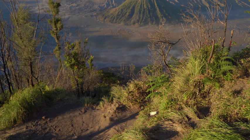 Landscape of Mount Bromo on the Island of Java, Indonesia image - Free ...