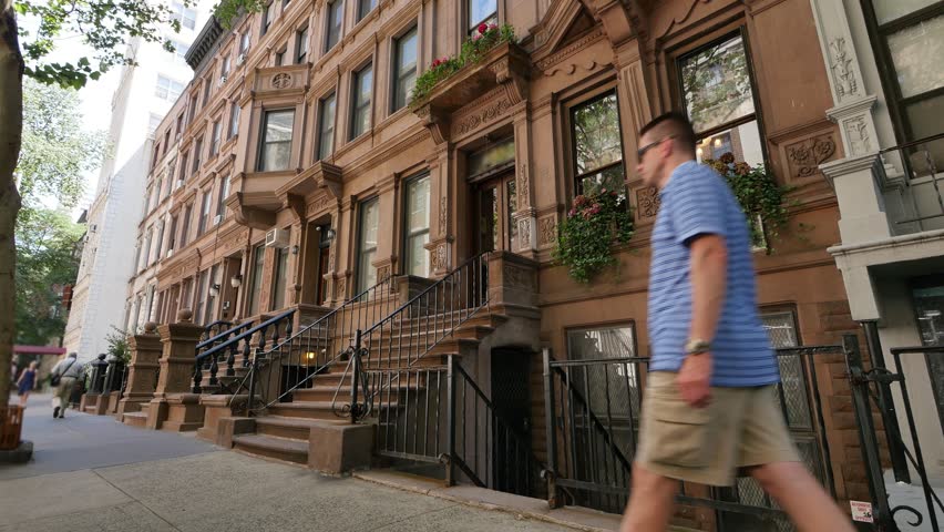 A Typical Daytime New York Stock Footage Video 100 Royalty Free A Typical Daytime New York City Apartment Building Elishing Shot