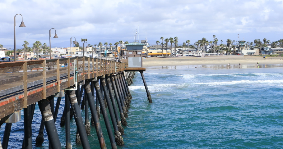 Shoreline walk and landscape in San Diego, California image - Free ...