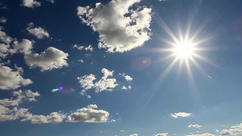 Sun Sky White Clouds Scope Inspiration Stock Footage Video (100%  Royalty-free) 11321588 | Shutterstock