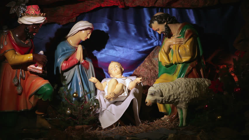 Christmas Nativity Scene Stock Footage Video 1150207 | Shutterstock