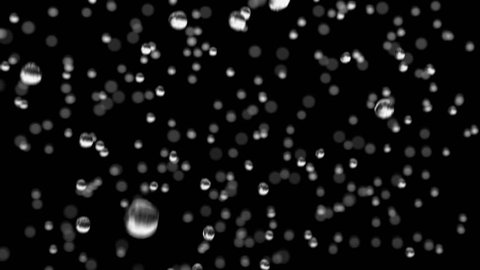 Rain Drops Looped Animation On Black Stock Footage Video (100%  Royalty-free) 12760958 | Shutterstock
