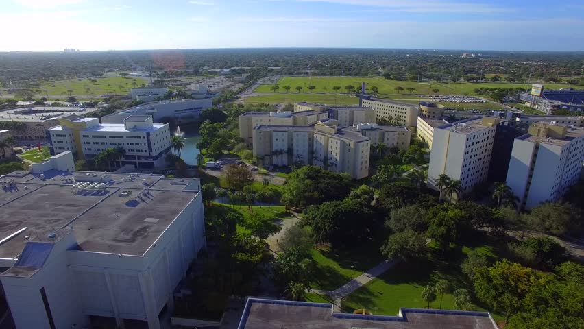 MIAMI - JANUARY 26: Aerial Video Of FIU Florida International ...