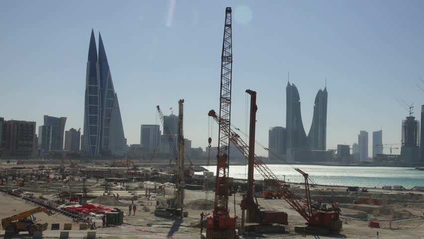 city in background
