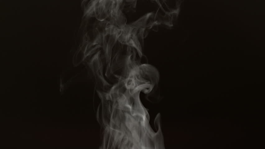 Steam On Black Background In Stock Footage Video 100 Royalty