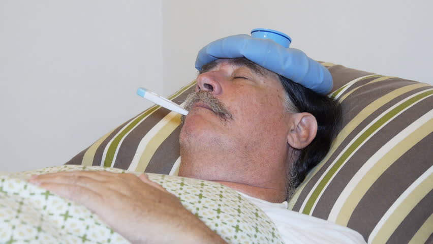 Close Up Man Sick In Bed Stock Footage Video 100 Royalty Free 15224728 Shutterstock