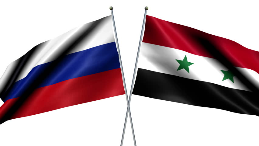 Image result for russia syria flag