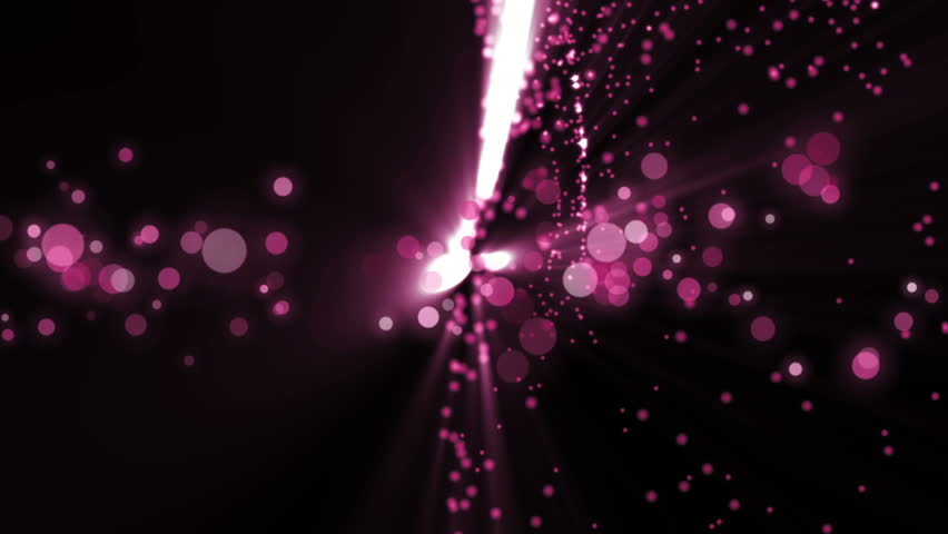 Space Pink Background With Particles. Space Pink Dust With Stars On ...