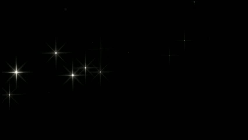 Falling Glittering Sparkles Background - Stock Footage Video (100%