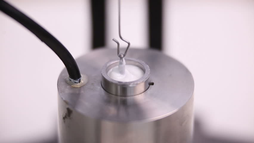 Header of viscometer