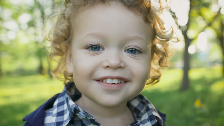Portrait Of A Happy Boy Stock Footage Video 100 Royalty Free